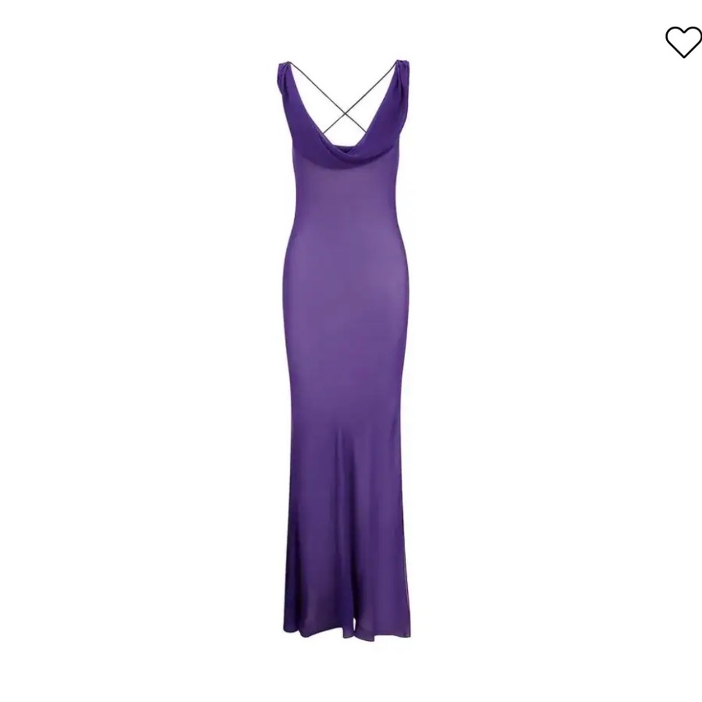 Purple Rat & Boa Absinthe Dress
